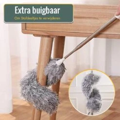 Livv Goods Telescopische Plumeau Set Met Telescoopsteel - 5 In 1 - Tot 250 Cm Uitschuifbaar - Duster - Stoffer -Lifestyle-Productwinkel 1200x1200 1575