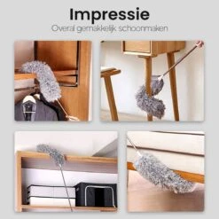 Plumeau Uitschuifbaar Tot 280cm - RVS - Telescopisch - Plumeau Met Telescoopsteel - 360° Flexibel -Lifestyle-Productwinkel 1200x1200 1588