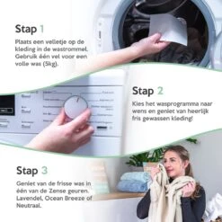 Zense Eco Wasmiddel Wasstrips - 72 Grote Wasbeurten - Ocean Breeze -Lifestyle-Productwinkel 1200x1200 164