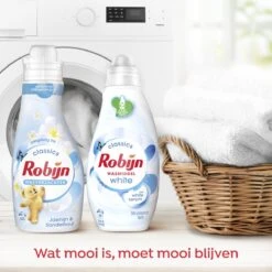 Robijn Perfect Match Stralend Wit En Jasmijn & Sandelhout Wasmiddel En Wasverzachter - 5 Stuks - Voordeelverpakking -Lifestyle-Productwinkel 1200x1200 180