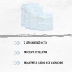 Orange85 Waszak - 4-Delige Set - Lingerie - Bh - Kleding - Met Ritssluiting - Waszakje - Groot - Klein - Wasgoed - Wasmachine - Wasnet - Polyester - Laundry Bag -Lifestyle-Productwinkel 1200x1200 26