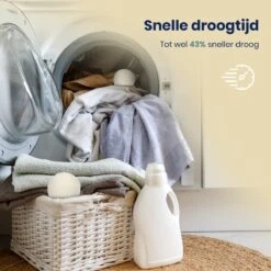 Wooly Drogerballen - 6 Wasdroger Ballen - Duurzaam - Wol - Herbruikbare Wasballen - Wasbol - Wasverzachter 16 Wooly Drogerballen - 6 Wasdroger Ballen - Duurzaam - Wol - Herbruikbare Wasballen - Wasbol - Wasverzachter -Lifestyle-Productwinkel 1200x1200 427