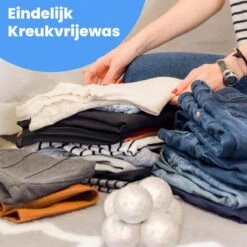 DRYQUICK Drogerballen- Wasbollen- Duurzaam Schapenwol - Herbruikbaar- 6 XL Wasballen Wit 14 DRYQUICK Drogerballen- Wasbollen- Duurzaam Schapenwol - Herbruikbaar- 6 XL Wasballen Wit -Lifestyle-Productwinkel 1200x1200 449