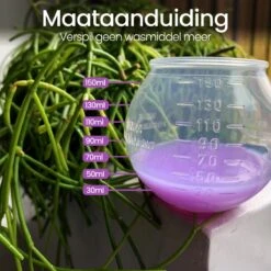 BluGo Doseerbol 2 Stuks - Wasbollen - Doseerdop - Drogerballen - Wasballen - Wasmiddel - Herbruikbaar - Maataanduiding - 150ml -Lifestyle-Productwinkel 1200x1200 477