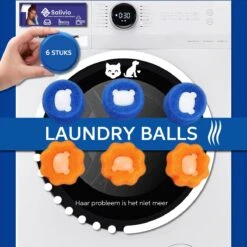 Salivio Laundryballs - 8x Wasbol Set - Huisdieren Haar Verwijderen - Wasbollen - Drogerballen - Energiebesparend - Wasverzachter - Milieuvriendelijk Wassen 10 Salivio Laundryballs - 8x Wasbol Set - Huisdieren Haar Verwijderen - Wasbollen - Drogerballen - Energiebesparend - Wasverzachter - Milieuvriendelijk Wassen -Lifestyle-Productwinkel 1200x1200 494