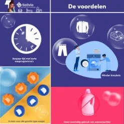 Salivio Laundryballs - 8x Wasbol Set - Huisdieren Haar Verwijderen - Wasbollen - Drogerballen - Energiebesparend - Wasverzachter - Milieuvriendelijk Wassen 11 Salivio Laundryballs - 8x Wasbol Set - Huisdieren Haar Verwijderen - Wasbollen - Drogerballen - Energiebesparend - Wasverzachter - Milieuvriendelijk Wassen -Lifestyle-Productwinkel 1200x1200 495