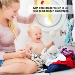 Droger Ballen Wol - Wasdroger Herbruikbare Wollen Droger Ballen - Droogballen Voor Snellere Droogtijd- Set 6 Stuks - Swilix 12 Droger Ballen Wol - Wasdroger Herbruikbare Wollen Droger Ballen - Droogballen Voor Snellere Droogtijd- Set 6 Stuks - Swilix -Lifestyle-Productwinkel 1200x1200 527