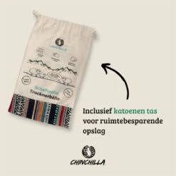 Merkloos Chinchilla® Drogerballen XXL - Set Van 6 Stuks - Herbruikbare Wasdrogerballen - Droogballen - Energiebesparing - Drogerballen Voor Wasdrogers - Wasbollen -Lifestyle-Productwinkel 1200x1200 573