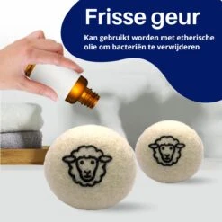 Waspakket - 6 Drogerballen - 2 Wasbollen - Maatschepje - Wasdoekje - Doseerbol - Wasbol - Doseerbollen -Lifestyle-Productwinkel 1200x1200 585