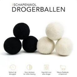 STEAMRS - 6x Wasdrogerballen - 100% Schapenwol - Verkort Droogtijd - Zachtere & Kreukloze Was 10 STEAMRS - 6x Wasdrogerballen - 100% Schapenwol - Verkort Droogtijd - Zachtere & Kreukloze Was -Lifestyle-Productwinkel 1200x1200 590