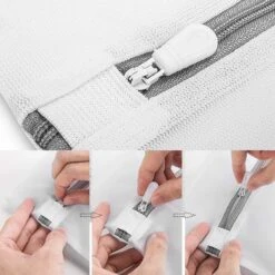 ForDig Wasnet Waszakjes (5 Stuks) Voor Lingerie En Fijne Was - Geschikt Voor Wasmachine - Met Rits - Wit 21 ForDig Wasnet Waszakjes (5 Stuks) Voor Lingerie En Fijne Was - Geschikt Voor Wasmachine - Met Rits - Wit -Lifestyle-Productwinkel 1200x1200 601