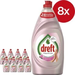 Dreft Clean & Care Rose & Satin Afwasmiddel - 8x780ml - Voordeelverpakking 16 Dreft Clean & Care Rose & Satin Afwasmiddel - 8x780ml - Voordeelverpakking -Lifestyle-Productwinkel 1200x1200 625