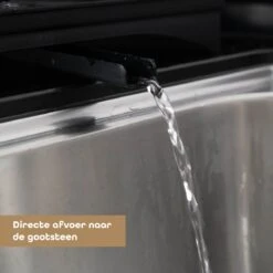 Baulk® - Afdruiprek - Afdruiprek Met Lekbak - Afwas - Droogrek Afwas - RVS - Bestekbak - Modern -Lifestyle-Productwinkel 1200x1200 661