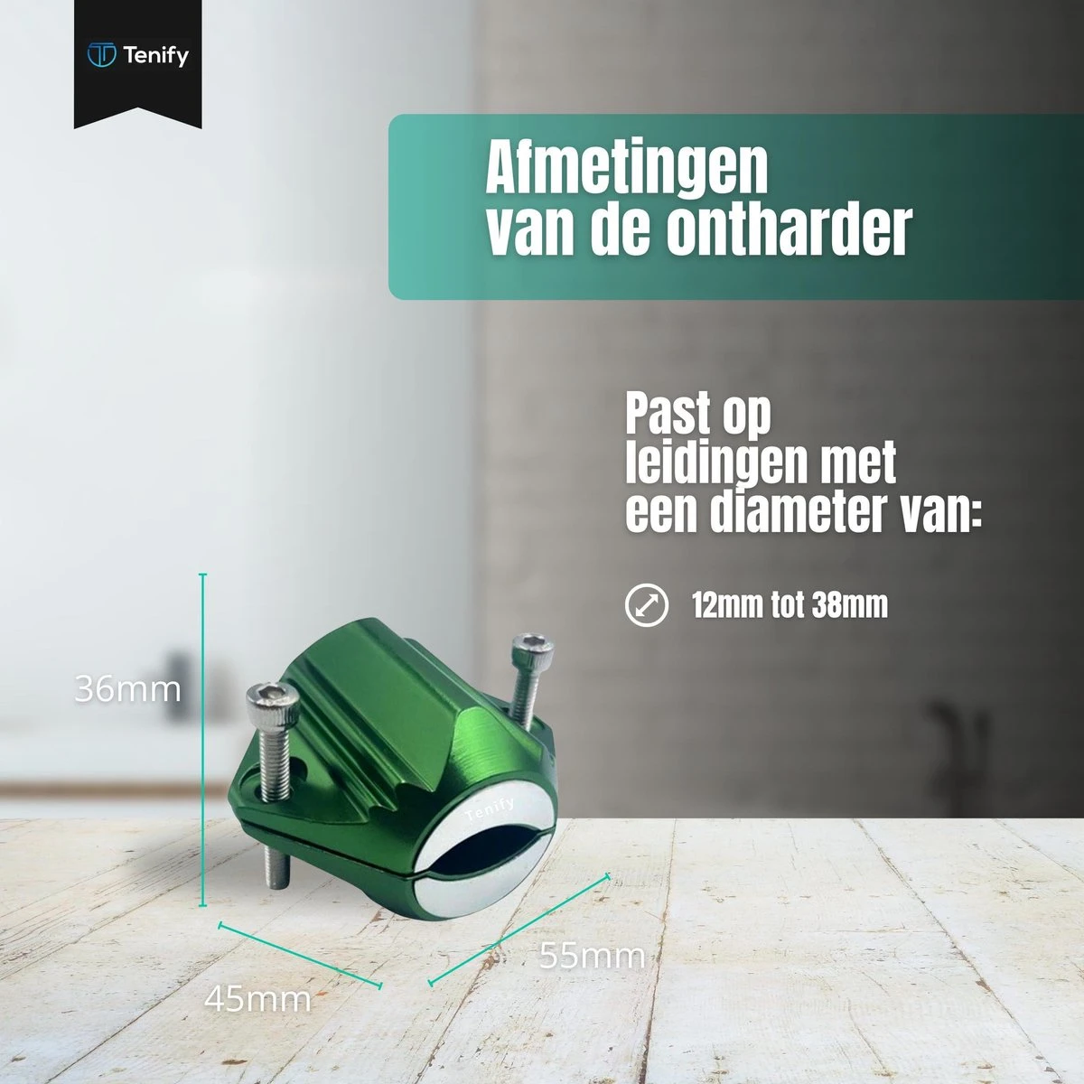 Tenify Magnetische Waterontharder - 7800 Gauss - Douche Filter - Waterverzachter - Waterontkalker - Antikalk Magneet - Waterleiding - Kalkaanslag 5 Tenify Magnetische Waterontharder - 7800 Gauss - Douche Filter - Waterverzachter - Waterontkalker - Antikalk Magneet - Waterleiding - Kalkaanslag - Afbeelding 3