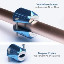 KIMO DIRECT Waterontharder Met 6 Teststrips - Waterontharder - Huishouden Tot 6 Personen - Waterfilter - 7500 Gauss - Blauw -Lifestyle-Productwinkel 1200x1200 688