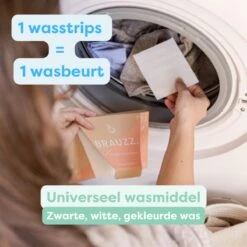 Brauzz - Wasstrips - 32 Wasbeurten - Geurloos -Lifestyle-Productwinkel 1200x1200 8