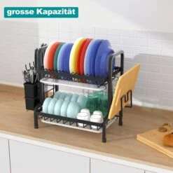Dish Drying Rack Drainer Afdruiprek Metaal Afvoerafdruiprek Met Druppelbak Black Decker Droogrek Zwart Afdruiprek Brabantiaafdruiprek Metaal Muur -Lifestyle-Productwinkel 1200x1200 914