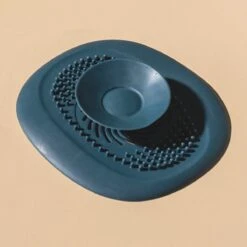 Heuts Goods - Gootsteenzeef - Gootsteenstop - Afvoerzeef - Afvoerstop - Spoelbal - Bad - Douchebak - Keuken - Wasbak - Badkuip - Siliconen - Donkerblauw -Lifestyle-Productwinkel 1200x1200 935