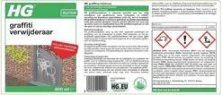 HG Graffitiverwijderaar - 600ml - Krachtig En Veilig - Biologisch Afbreekbaar -Lifestyle-Productwinkel 1200x513