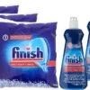 Finish Zout Vaatwaszout 3 Kg + Finish Glansspoelmiddel 3 Stuks -Lifestyle-Productwinkel 1200x622