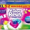 Color Reus Power Caps Wascapsules - Wasmiddel Capsules - Voordeelverpakking - 52 Wasbeurten 1 Color Reus Power Caps Wascapsules - Wasmiddel Capsules - Voordeelverpakking - 52 Wasbeurten -Lifestyle-Productwinkel 1200x704