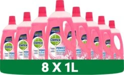 Dettol - Power & Fresh - Allesreiniger - Kersenbloesem - 8 X 1 Liter -Lifestyle-Productwinkel 1200x726 1