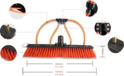 Aqua2Go Telescoopsteel 7,2 Meter - Lichtgewicht Aluminium - 40 Cm. Borstel - Ramen Wassen - Zonnepanelen -Lifestyle-Productwinkel 1200x736 3