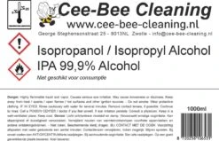 Cee-Bee Isopropanol | Isopropyl | IPA 99.9% Alcohol | 1000 Ml | 3 Flessen á 1 Liter | 3 Liter -Lifestyle-Productwinkel 1200x773 2