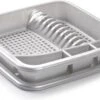 Lichtgrijs Afdruiprek Met Lekbak 39 X 39 Cm - Keukenbenodigdheden - Afwassen/afdrogen - Afwasrekken - Afdruiprekken Met Lekbak -Lifestyle-Productwinkel 1200x781