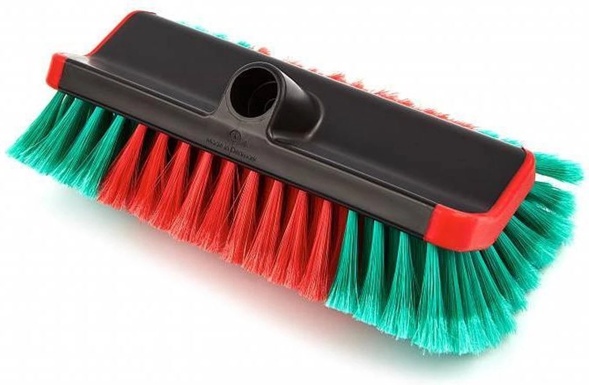 Vikan 524752 Hoekborstel Met Watertoevoer High/Low 280mm Zacht/Gespleten Haren 4 Vikan 524752 Hoekborstel Met Watertoevoer High/Low 280mm Zacht/Gespleten Haren - Afbeelding 2