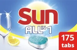 SUN® Sun All-In-1 Citroen Vaatwastabletten - 7 X 24 Tabletten - Voordeelverpakking -Lifestyle-Productwinkel 1200x786 1