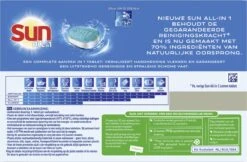 SUN® Sun All-In-1 Citroen Vaatwastabletten - 7 X 24 Tabletten - Voordeelverpakking -Lifestyle-Productwinkel 1200x786