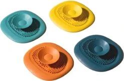 Luxe Doucheputje Afvoer Plug Zeef Stopper Stop - Universele Haarfilter Haarvanger Gootsteenstop Afvoerstop Onderdeel Afvoerputje Stopper Putje Rooster Voor Wastafel Gootsteen Spoelbak Bad Douchebak Keuken Wasbak Badkuip Aanrecht - Siliconen - Geel 13 Luxe Doucheputje Afvoer Plug Zeef Stopper Stop - Universele Haarfilter Haarvanger Gootsteenstop Afvoerstop Onderdeel Afvoerputje Stopper Putje Rooster Voor Wastafel Gootsteen Spoelbak Bad Douchebak Keuken Wasbak Badkuip Aanrecht - Siliconen - Geel -Lifestyle-Productwinkel 1200x792