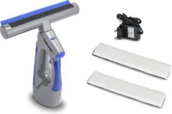 Swiss Pro+ Ruitenreiniger 3 In 1 WV 2 Blue Edition Window Vac - Ca. 120 M² - Waterzuiger - Incl. Smalle Zuigmond - Oplaadbaar - Raamwisser - Streeploos - Clicksystem - 2 Microvezeldoekjes - Met Sprayfunctie - Low Noise - Hepafilter -Lifestyle-Productwinkel 1200x796 2