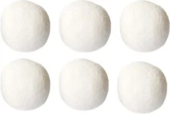 Drogerballen - Droogballen 6 Stuks XL - Herbruikbare Wasdrogerballen - Duurzaam - Energiebesparend -Lifestyle-Productwinkel 1200x803