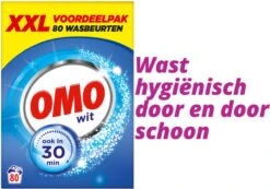 Omo Wit XXL Waspoeder 80 Wasbeurten -Lifestyle-Productwinkel 1200x841