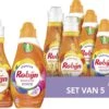 Robijn Color & Passiebloem Wasmiddel En Wasverzachter Pakket - 5 Stuks - Voordeelpakket -Lifestyle-Productwinkel 1200x870