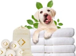 LuxerLiving Wasbol Set Van 6 - Droogt Tot 30% Sneller - Wasverzachter - Droger Ballen - Dryer Balls - Ecologisch - 100% Wol 12 LuxerLiving Wasbol Set Van 6 - Droogt Tot 30% Sneller - Wasverzachter - Droger Ballen - Dryer Balls - Ecologisch - 100% Wol -Lifestyle-Productwinkel 1200x879