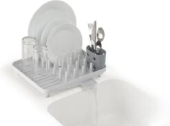 Joseph Joseph Duo Afdruiprek - Compact - Grijs -Lifestyle-Productwinkel 1200x889