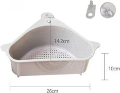 Merkloos Gootsteenorganiser Grijs - Sponshouder - Aanrecht Organiser - Vaatdoek Houder - Gootsteen Organiser - Gootsteen Bakje - Gootsteen Organiser- Gootsteenorganiser - Gootsteen Houder - Gootsteenzeef -Lifestyle-Productwinkel 1200x932