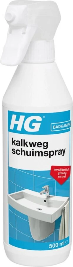 HG Kalkweg Schuimspray - 500ml - 100% Glans - Verwijdert En Voorkomt Kalk - Biologisch Afbreekbaar -Lifestyle-Productwinkel 331x1200 3