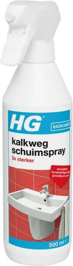 HG Kalkweg Schuimspray 3x Sterker - 500ml - Verwijdert Extreme Kalkresten - 100% Opgelost, 100% Resultaat -Lifestyle-Productwinkel 333x1200 3
