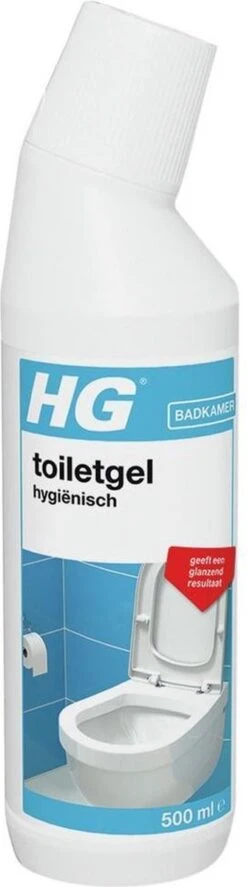 HG Toiletgel Hygiënisch - 500 Ml - Glanzend Resultaat - Krachtige Reiniger En Ontkalker -Lifestyle-Productwinkel 334x1200 2