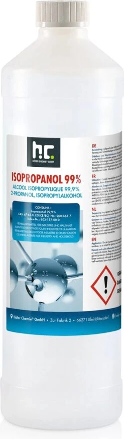 Isopropyl Alcohol - Isopropanol - IPA - Isopropyl - 99,9% Zuiver - 1000ml - Inclusief Trechter 10 Isopropyl Alcohol - Isopropanol - IPA - Isopropyl - 99,9% Zuiver - 1000ml - Inclusief Trechter -Lifestyle-Productwinkel 341x1200