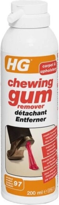 HG Chewing Gum Remover (HG Product 97) - 200ml - Bevriest Kauwgom -Lifestyle-Productwinkel 348x1200