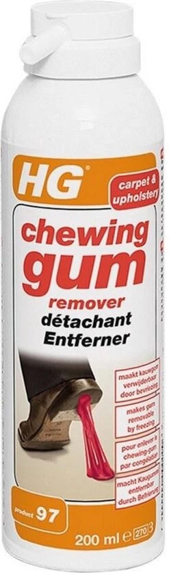 HG Chewing Gum Remover (HG Product 97) - 200ml - Bevriest Kauwgom -Lifestyle-Productwinkel 354x1200