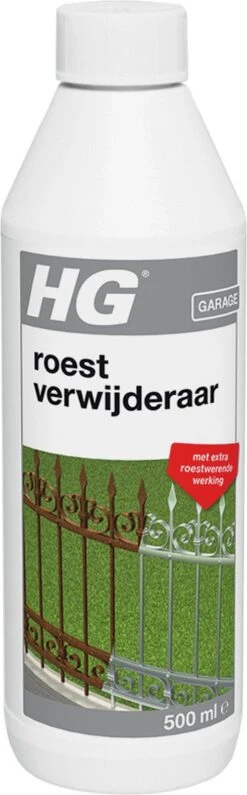 HG Roestverwijderaar - 500 Ml - Verwijdert Roest Zonder Schuren - Roestwerende Werking -Lifestyle-Productwinkel 373x1200 2