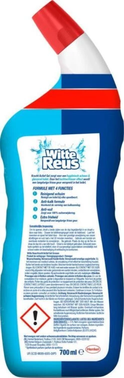Witte Reus Toiletreiniger - Kracht Actief Gel Oceaan - Voordeelverpakking 10 X 700ml -Lifestyle-Productwinkel 393x1200 3