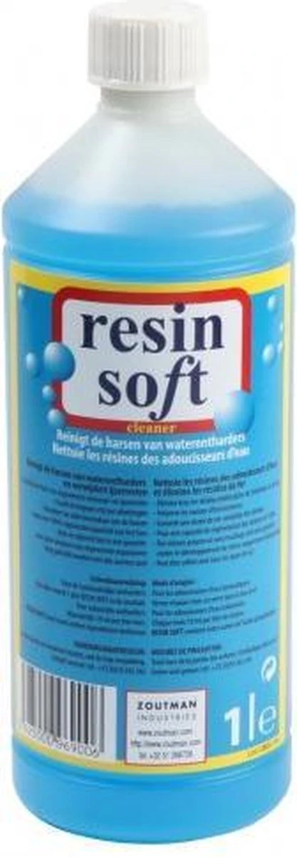Resin Soft - Harsreiniger Waterontharder Of Waterverzachter - Goed Voor 1 Jaar Ontsmetting 3 Resin Soft - Harsreiniger Waterontharder Of Waterverzachter - Goed Voor 1 Jaar Ontsmetting