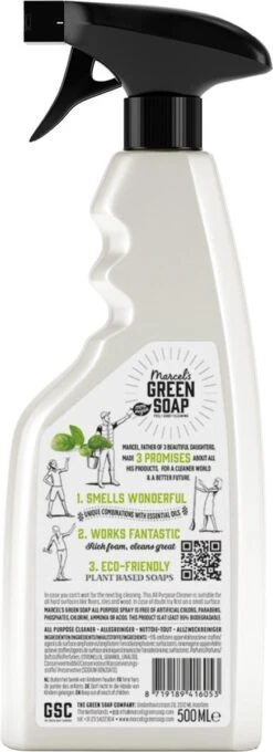 Marcel's Green Soap Allesreiniger Spray Basilicum & Vertivert Gras - 6 X 500 Ml 13 Marcel's Green Soap Allesreiniger Spray Basilicum & Vertivert Gras - 6 X 500 Ml -Lifestyle-Productwinkel 436x1200